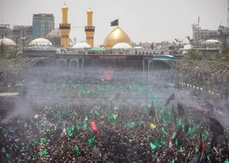 حضور بیش از ۱۰ میلیون نفر در مراسم تشییع رهبر شهید در عراق