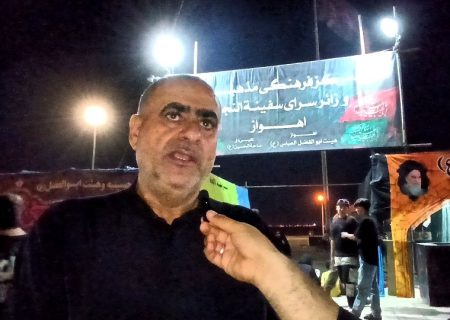 حضور ده‌ها هزار نفری مردم خوزستان و اهواز در پیاده‌روی اربعین حسینی